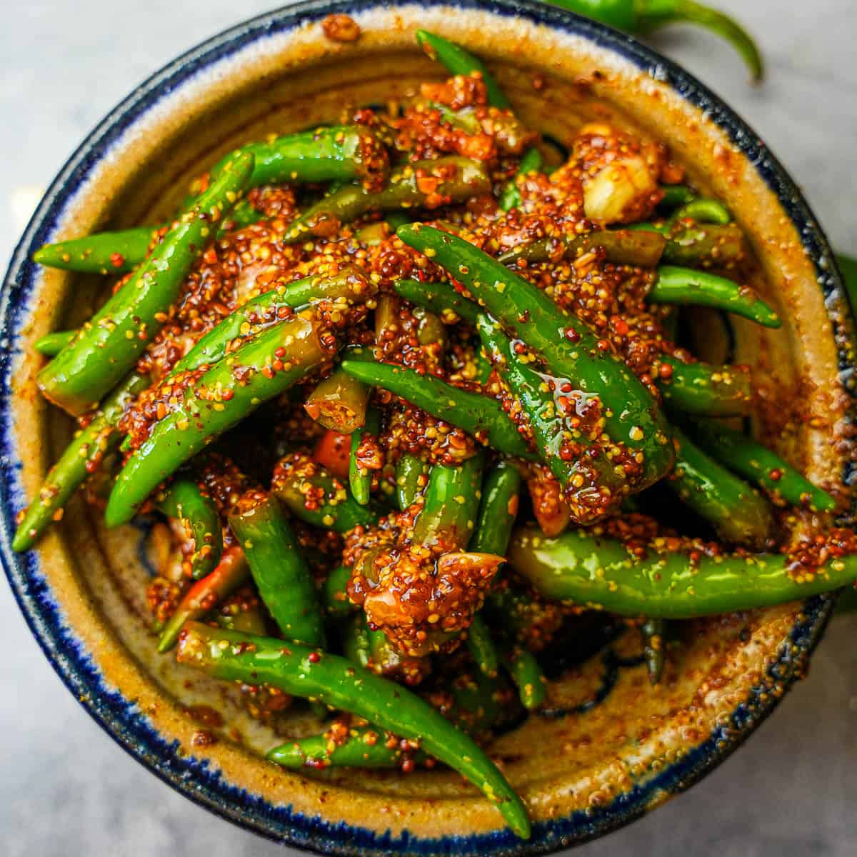 Green Chilli Achaar